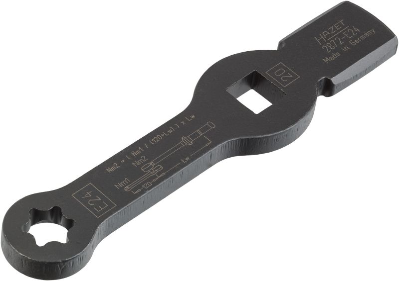 HAZET Udarni ključ / E24 / Spoljašnji profil Torx / HAZ 2872-E24 - Slika 6