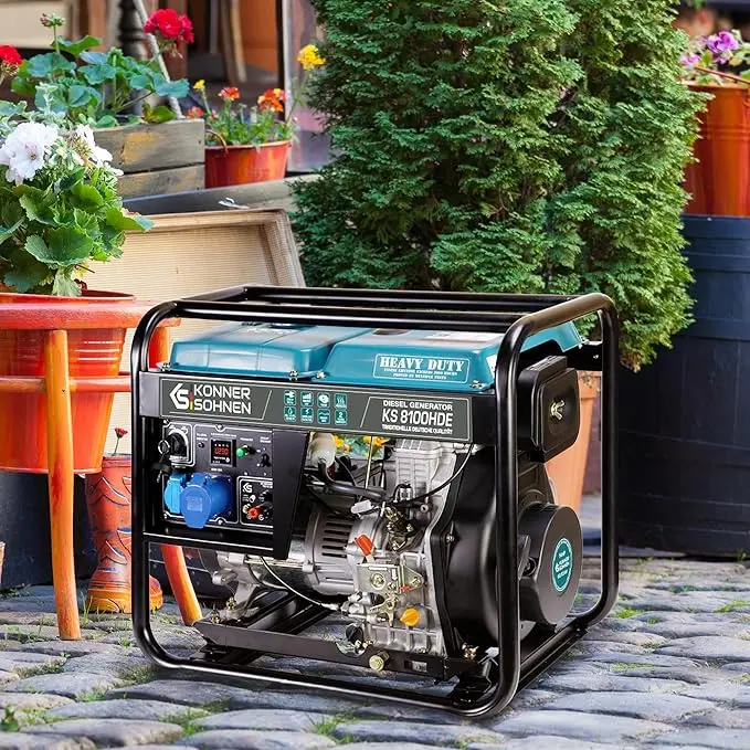 6,5kW Dizel Agregat za struju Konner & Sohnen KS 8100HDE - Slika 7