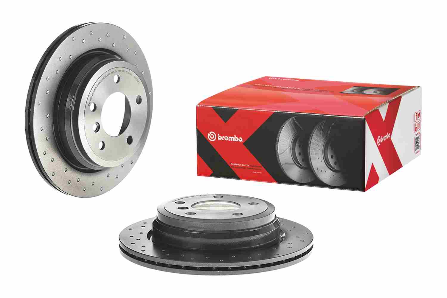 Bušeni kočioni disk Zadnji BREMBO X1 (E84), 3, 1 300x20 - Slika 3