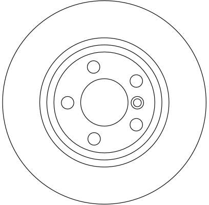 Kočioni disk Prednji TRW BMW 3 (E90), X3 (E83) 325x25 - Slika 3