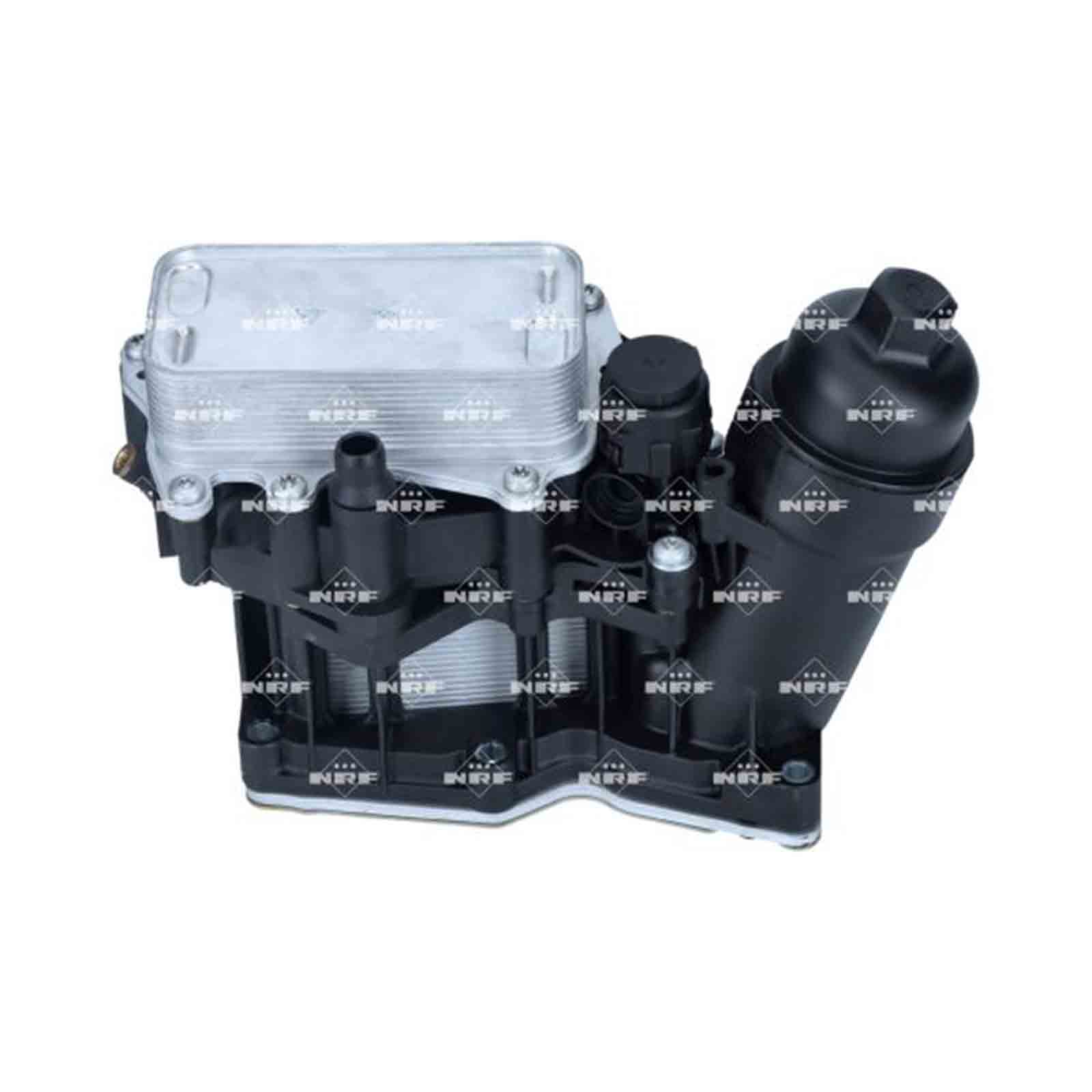 Uljni radijator (sa kucištem filtera za ulje) BMW 1 F20+F21 2 F22 3 E90+E91+E92+F30+F31+F34 / 4 F33+F32+F36 / 5 F10+F07+F11 / 6 F06 / 7 F01 / X1 E84 / X3 F25 / X4 F26 - Slika 4