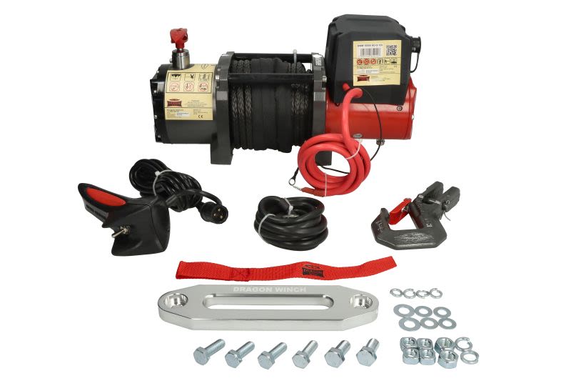 Vitla za OFF-Road vozila 25m / 12v / DRAGON WINCH / 4536 kg / 10000lb / DRAGON WINCH - DWM10000HD-S