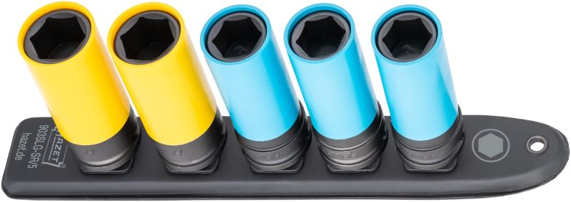 Set gedora 1/2" (jednodelni) 5 kom HAZET / HAZ 903SLG-SR/5 - Slika 4