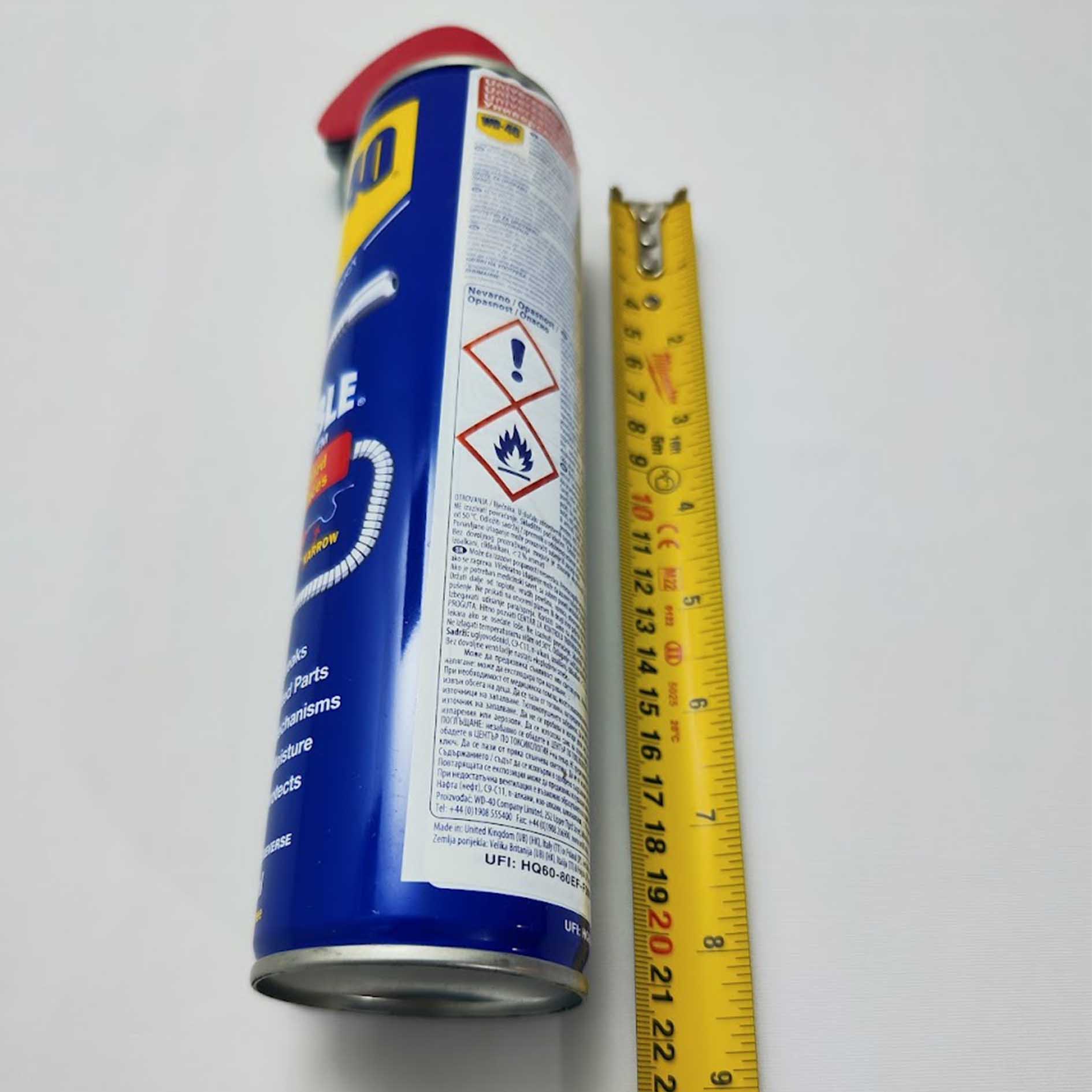 WD 40 FLEXIBLE 400ML Univerzalni sprej WD40 400ml sa fleksibilnom slamcicom - Slika 7