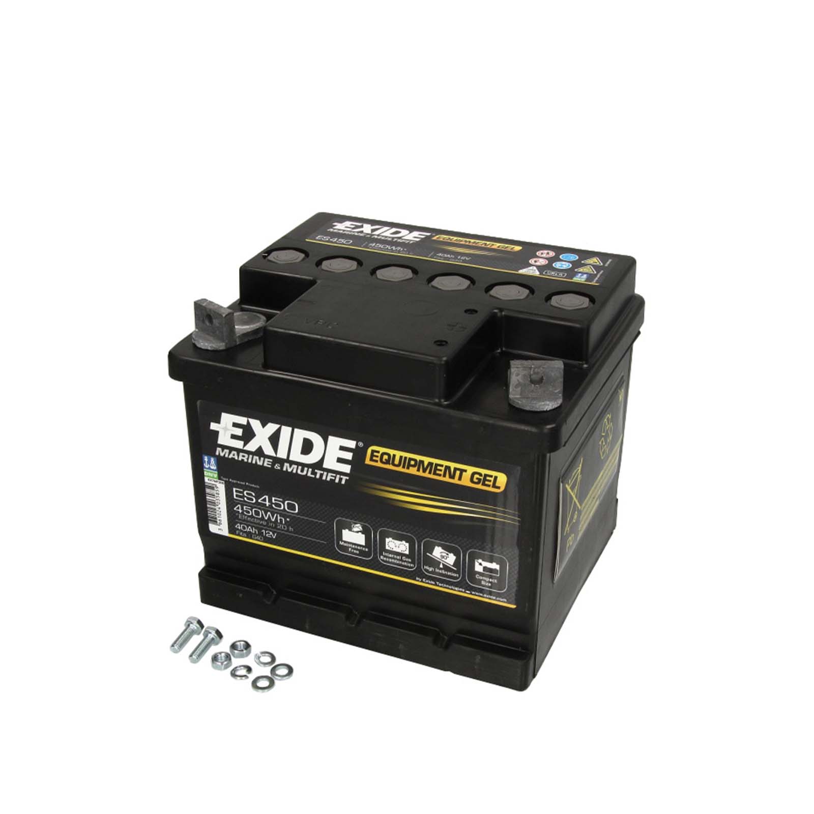 AKUMULATOR 40Ah/450Wh / 12V / EXIDE ES4500 kamper