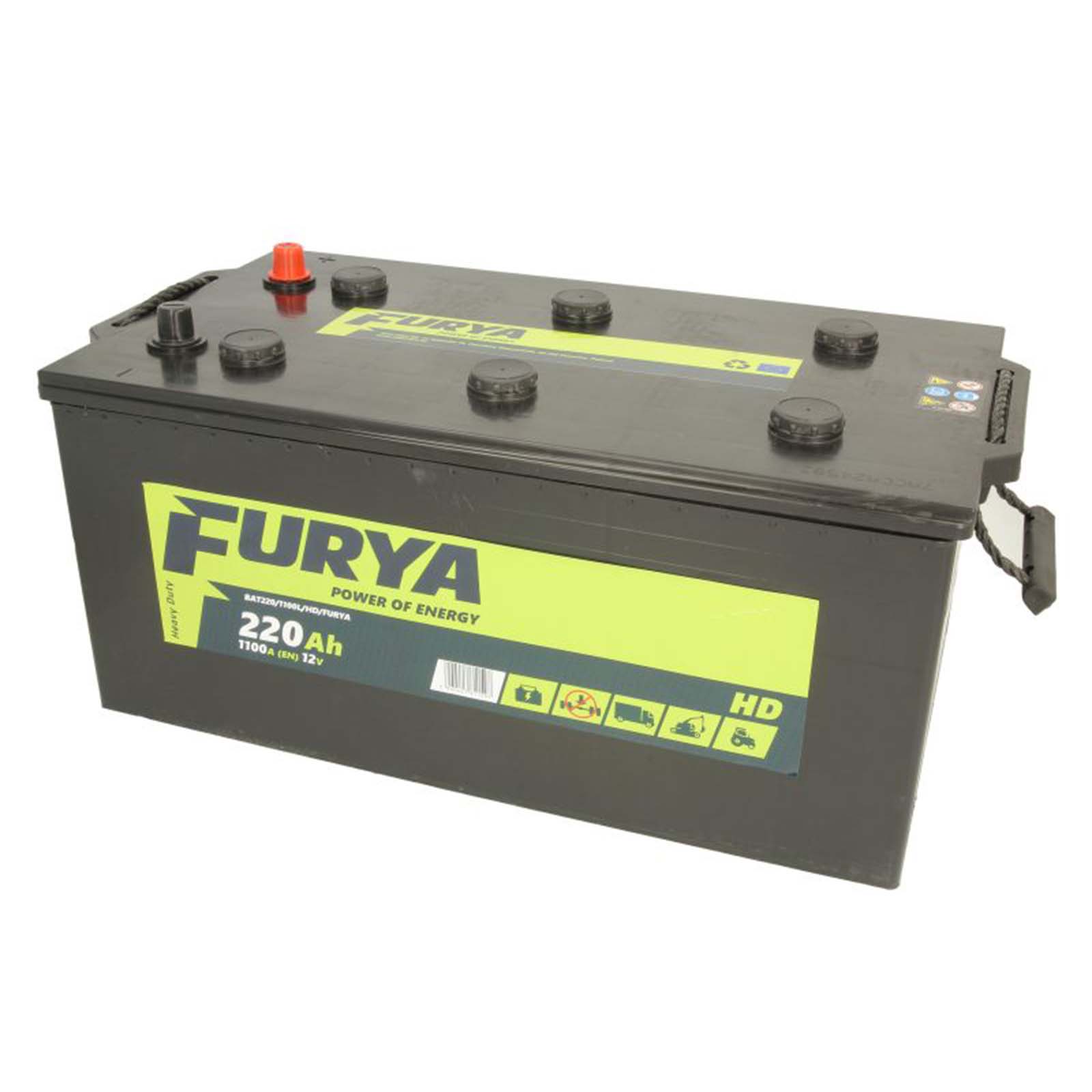 AKUMULATOR FURYA / 12V 220Ah/1100A HD