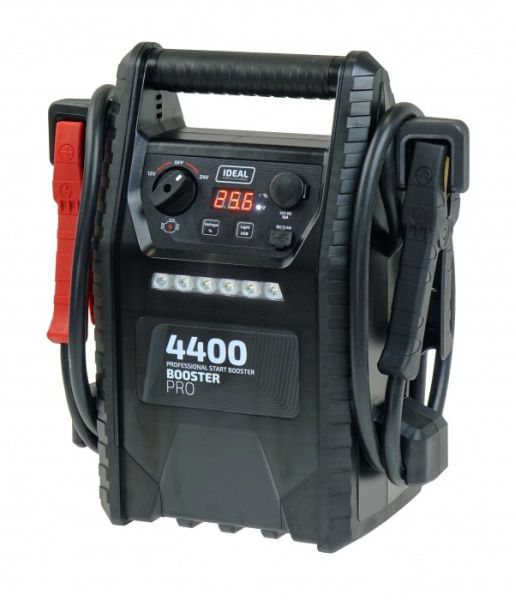 Uređaj za startovanje - Booster Buster 12V / 24V 12.0+24.0 V Starter / IDEAL PROFESSIONAL - BOOSTER4400