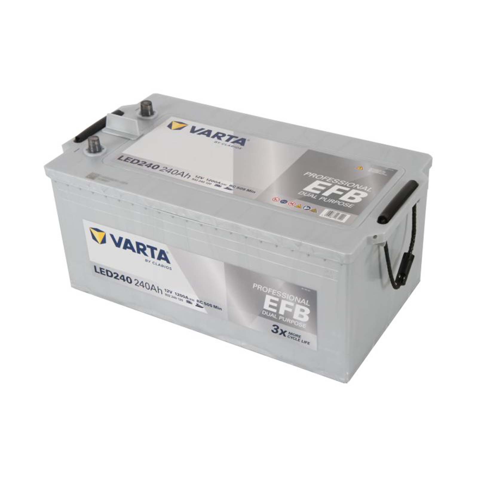 AKUMULATOR ZA STARTOVANJE VARTA / 240 Ah / 1200A