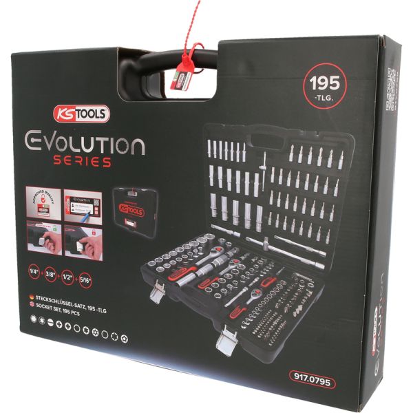 Garnitura nasadnih ključeva - 195 Komada / KS TOOLS 917.0795 - Slika 7