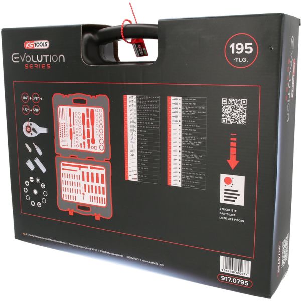 Garnitura nasadnih ključeva - 195 Komada / KS TOOLS 917.0795 - Slika 8