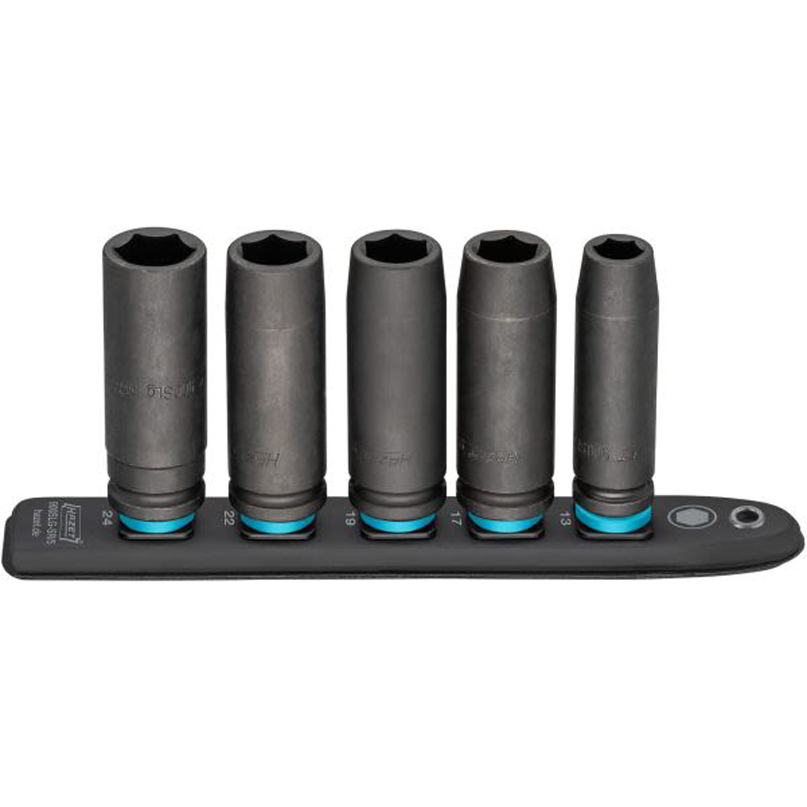 Set gedora 1/2" (jednodelni) 5 kom HAZET