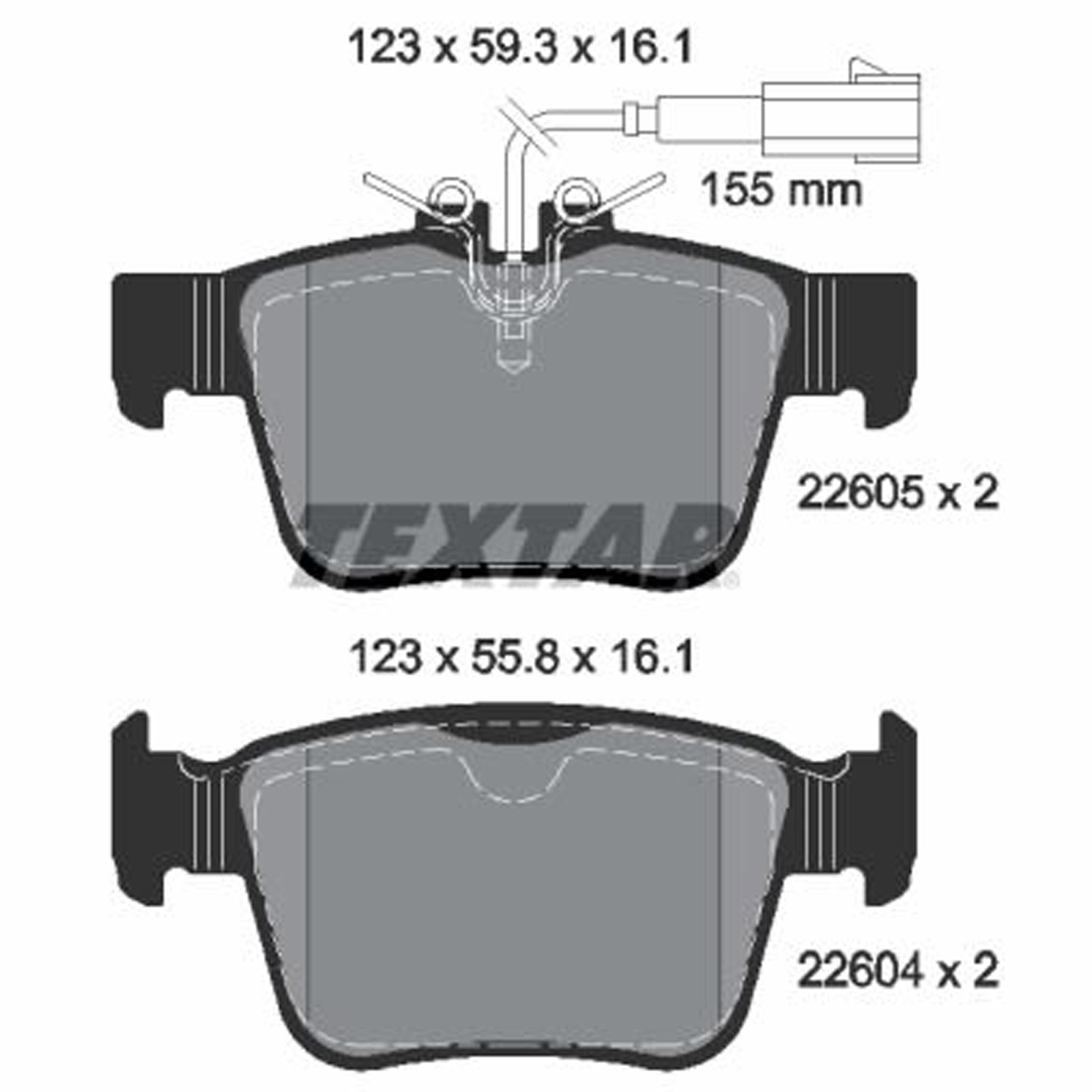 Set disk pločica ALFA ROMEO GIULIA, STELVIO; MASERATI GHIBLI III, LEVANTE od 2013-