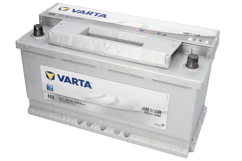 Akumulator VARTA 100Ah/830A Baterija (+ P) 353x175x190 B13 SREBRNA dinamički - Slika 3