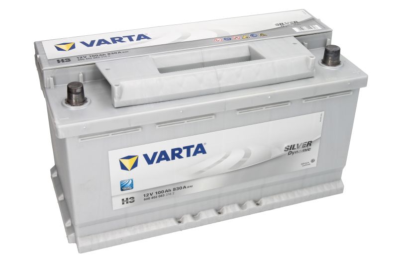 Akumulator VARTA 100Ah/830A Baterija (+ P) 353x175x190 B13 SREBRNA dinamički - Slika 4
