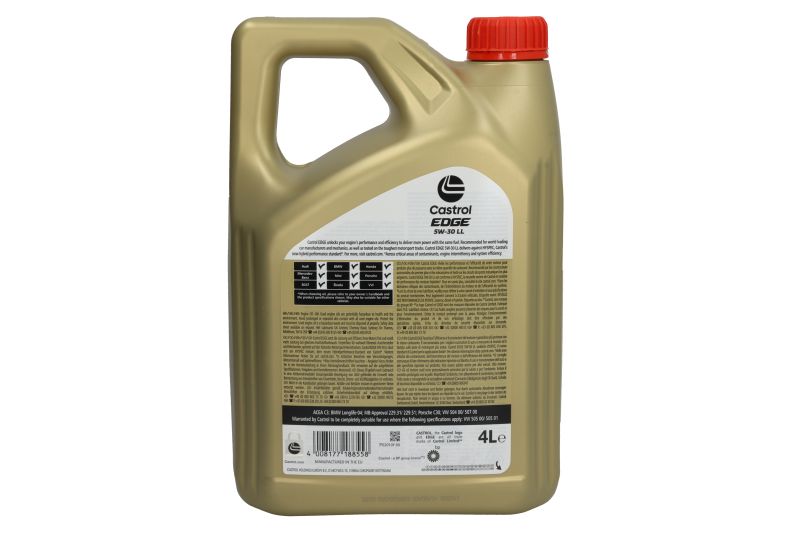 Motorno ulje CASTROL EDGE 5W30 4l - Slika 3