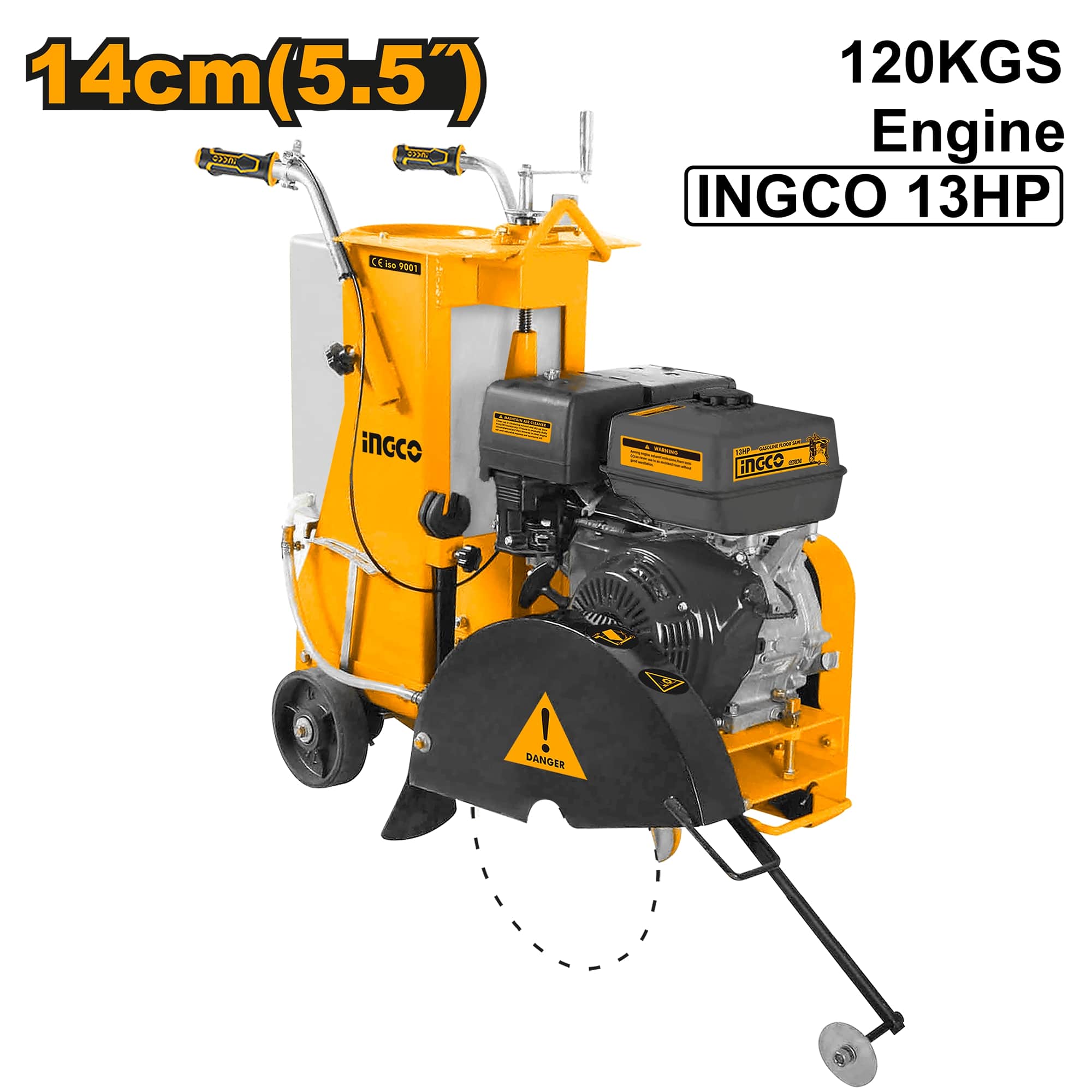 GSF16-2E MOTORNI PODNI SEKAČ INGCO