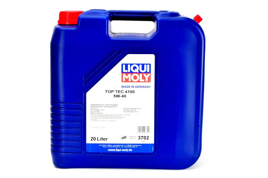 Ulje za motor LIQUI MOLY 20L Toptec 4100 5W40