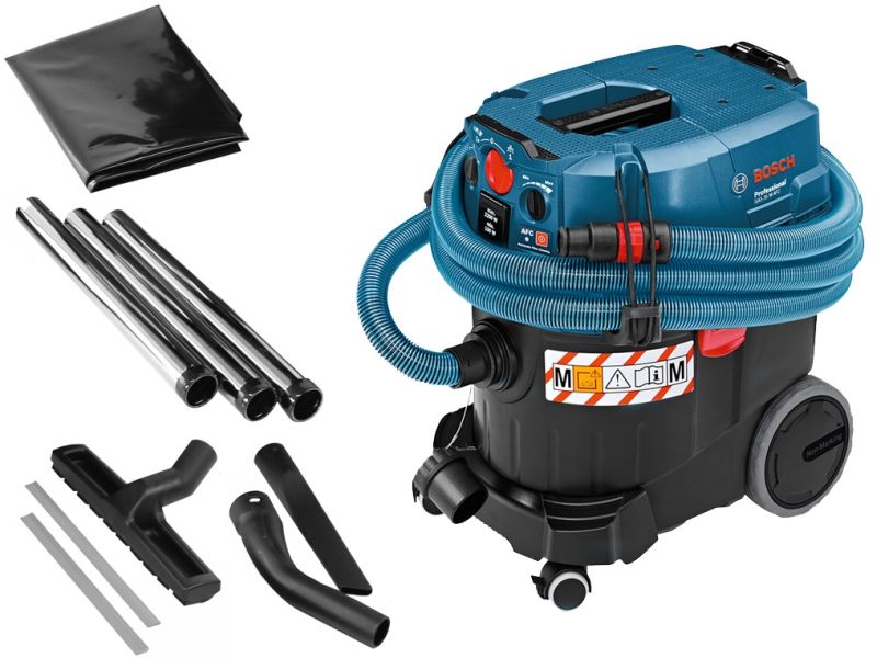 Usisivač za industrijsku upotrebu/za komercijalnu upotrebu suvo i mokro GAS 35 L SFC+ PROFESSIONAL, 1380W/ 230V, nosač za L-Boxx kutije, sistem čišćenja filtera: Polu-automatski AP, BOSCH 0 601 9C3 000