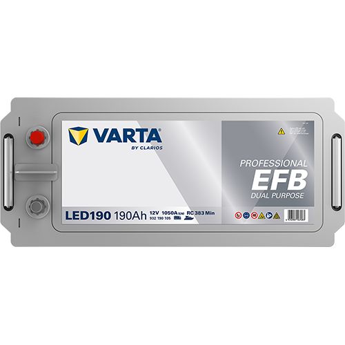 Akumulator VARTA 12V 190Ah/1050A PROFESSIONAL DUAL PURPOSE EFB EFB932190105 - Slika 3