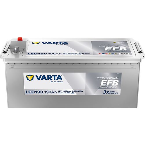 Akumulator VARTA 12V 190Ah/1050A PROFESSIONAL DUAL PURPOSE EFB EFB932190105 - Slika 4
