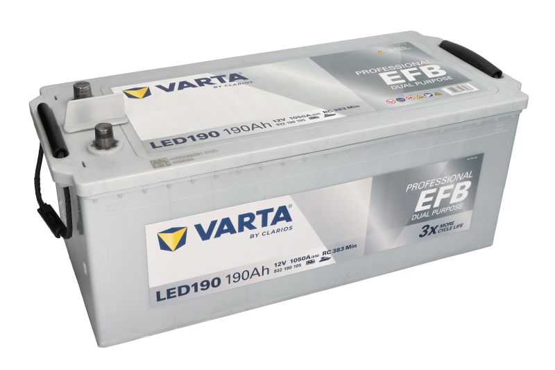 Akumulator VARTA 12V 190Ah/1050A PROFESSIONAL DUAL PURPOSE EFB EFB932190105 - Slika 6