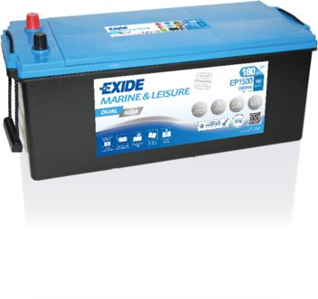 DUAL EXIDE AGM akumulator 180Ah 900A EP1500 - Slika 4