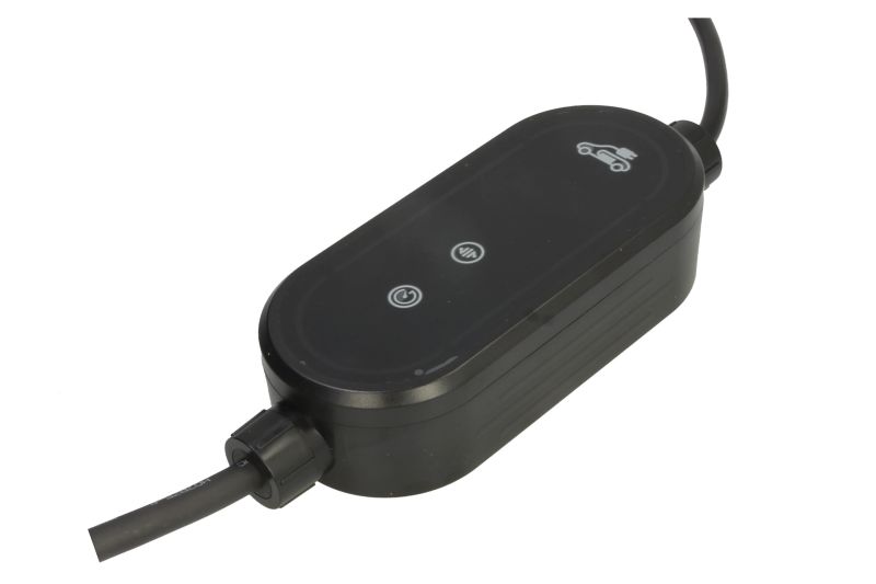 Mrežni punjač, EVSE prenosni punjač Basic, broj faza: 1, 3,7kW, boja: crna, kabel tip 2, EVB EVB-LP03B