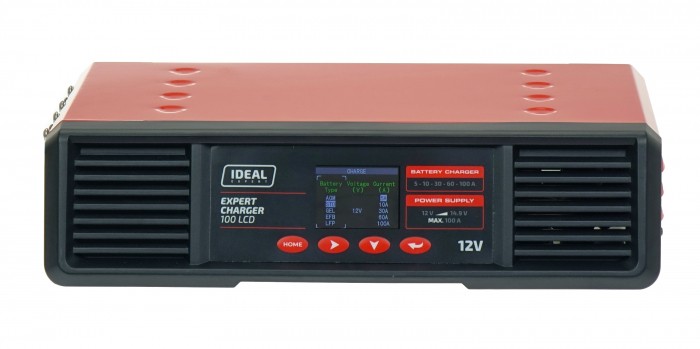 Punjač akumulatora EXPERT CHARGER 100 LCD (AGM/CaL/GEL/LiFePO4/MF/WET) EXCHARGE100 - Slika 4