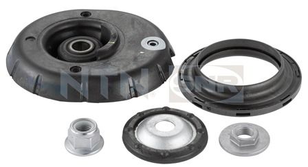Nosač amortizera Napred Desno/Levo (sa ležajem) SNR odgovara za: DS DS 3; CITROEN C3 AIRCROSS II, C3 II, C3 PICASSO, C4 CACTUS, C-ELYSEE, DS3; OPEL CROSSLAND X, CROSSLAND X / CROSSLAND 1.0-1.6LPG od 2008-, SNR KB659.36