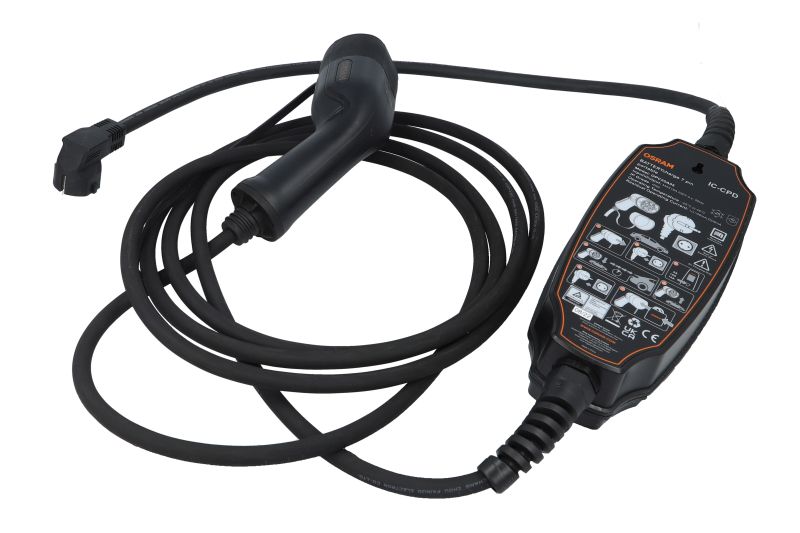 Mrežni punjač, EVSE prijenosni punjač BATTERYcharge 7 PIN | PORTABLE, broj faza: 1, 3,7kW, boja: bijela/crna, kabel tip 2, OSRAM OSROPC20A05
