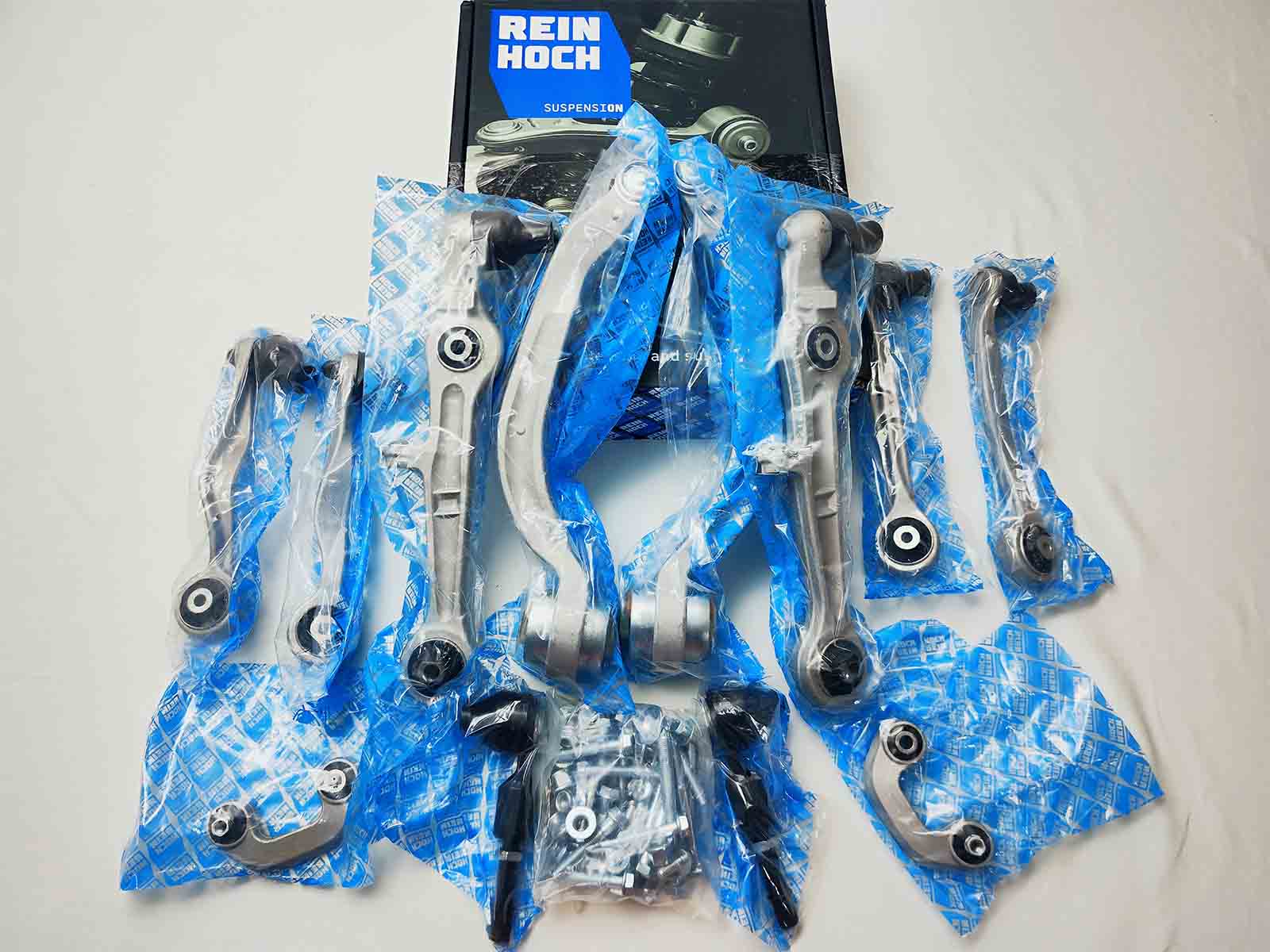 Set prednjeg oscilirajućeg ramena, promjer klina: 16 mm. odgovara: AUDI A4 B6, A4 B7, A6 C5 1.6-3.0 od 2000-2008, REIN HOCH – RH040052