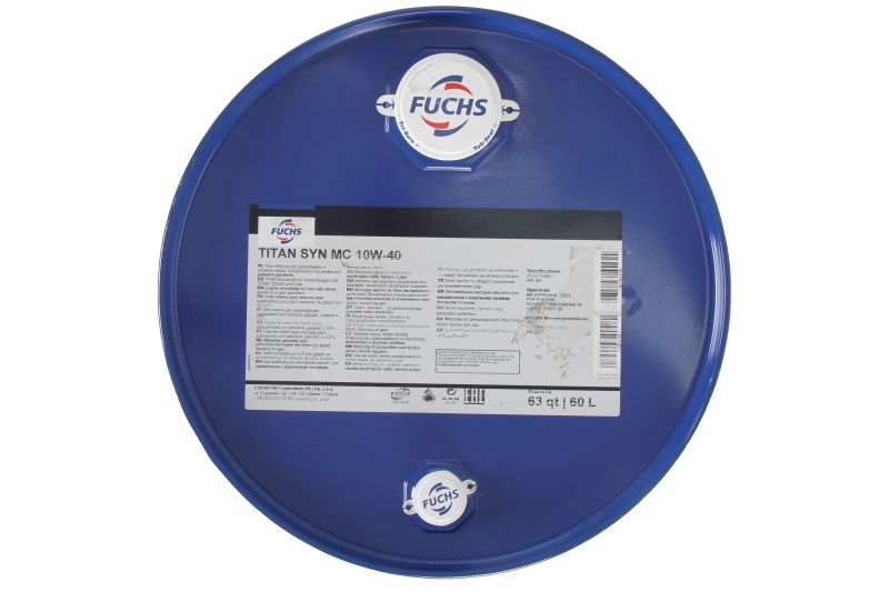 Motorno ulje FUCHS TITAN 10W40 60l, API SN MB 229.3; PEUGEOT B71 2300; RENAULT RN 0700; RENAULT RN 0710; VW 501.01; VW 505.00 - Slika 2