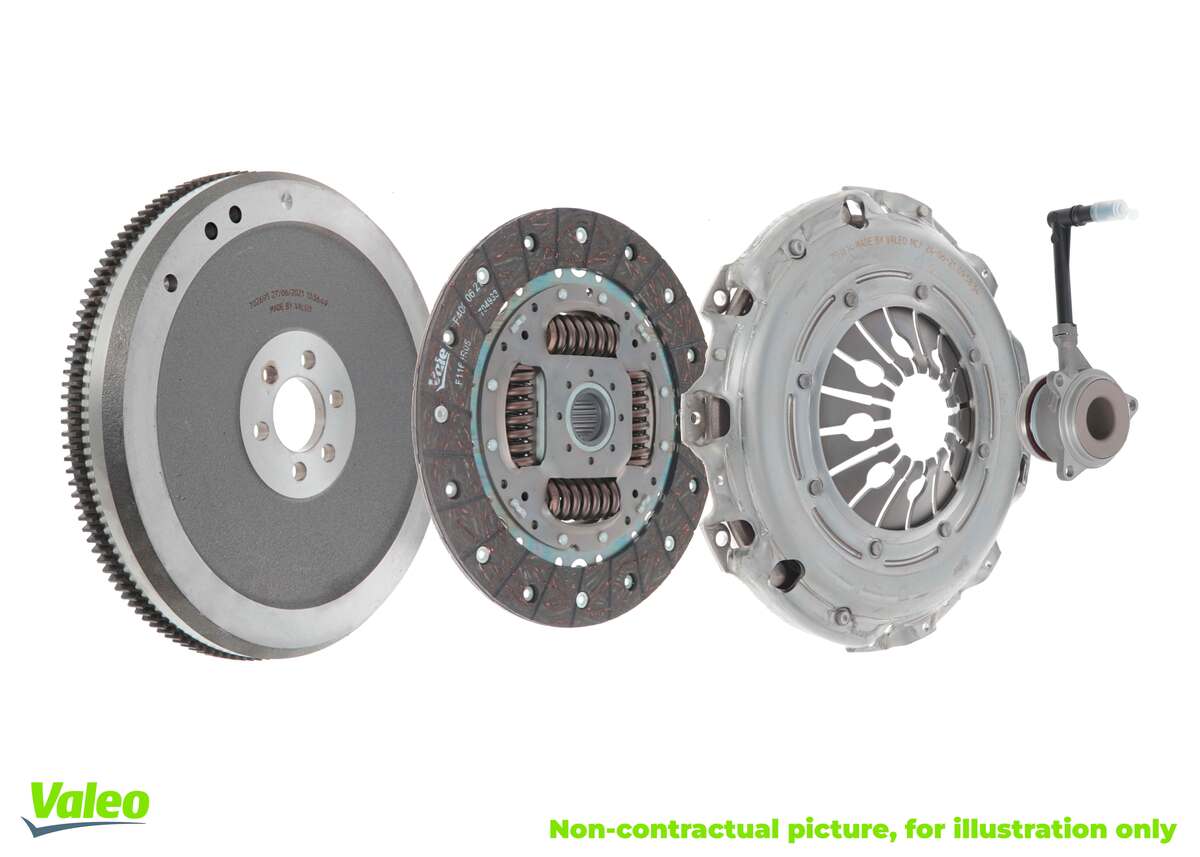 Komplet kvačila VOLVO C30, S40 II, V40, V50; FORD C-MAX II, FIESTA VII, FOCUS III, FOCUS III/HATCHBACK, FOCUS III/KOMBI, GRAND C-MAX, KUGA II, MONDEO V 1.0/1.5D/1.6D 01.10- - Slika 3