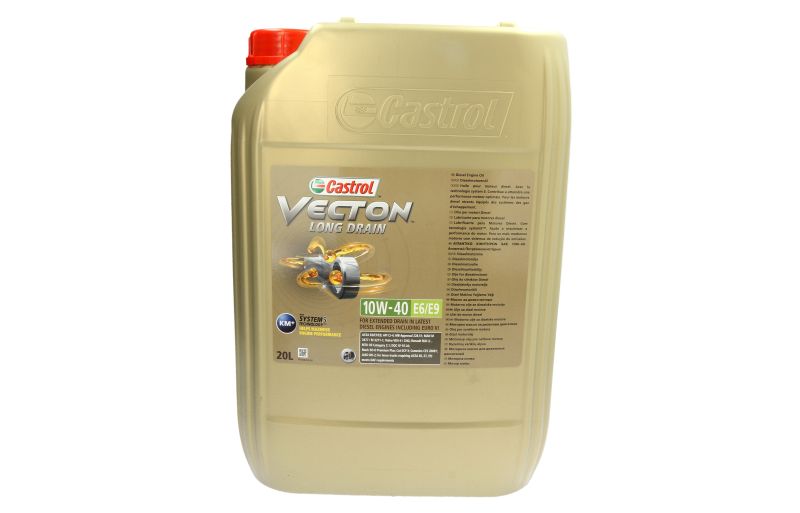 Motorno ulje CASTROL VECTON 10W40 20l, API CJ-4 CATERPILLAR ECF-3; CUMMINS 20081; DEUTZ DQC IV-10 LA; JASO DH-2; MACK EO-O PREMIUM PLUS; MACK EO-S 4.5; MAN 3271-1; MAN 3477; MB 228.51; MTU TYP 3.1; RE, CASTROL VECTON LD 10W40 E6/E9 20L