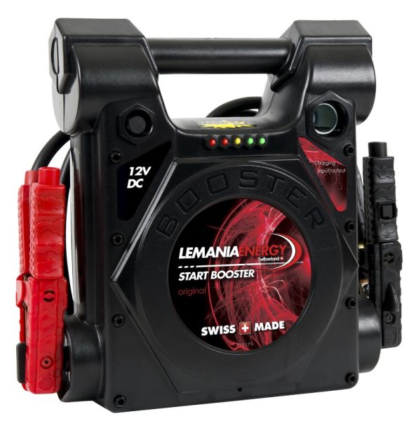 Uređaj za startovanje Booster P6 LEMANIA ENERGY, napon: 12 V, cCA: 850 A, max. amperi pokretanja: 2500 A, dužina kabla: 0,8 m, težina: 10 kg; LEMANIA ENERGY-0XLMP62500