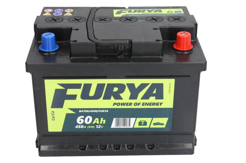 Akumulator FURYA 12V 60Ah/450A BAT60/450R/FURYA - Slika 3