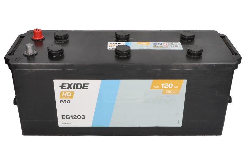 Akumulator EXIDE 12V 120Ah/680A EG1203 - Slika 3