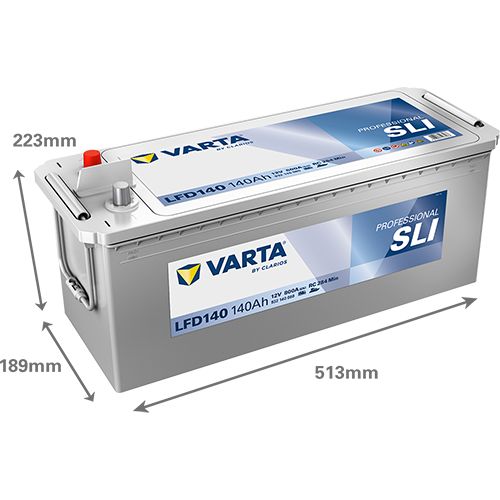 Akumulator VARTA 12V 140Ah/800A / Varta SLI932140080 - Slika 8