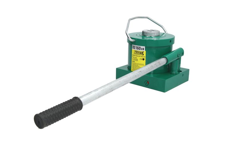 Hidraulična dizalica (bottle jack) BPART, nosivost: 16000kg, minimalna visina podizanja 160 mm, maksimalna visina podizanja: 350 mm; BPART D-16TN