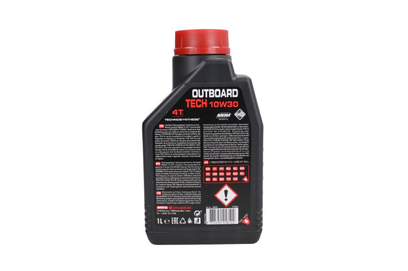 1L Motorno ulje za vanbrodske motore Outboard Tech 4T 10W40 1L; MOTUL OUTBOARD TECH 4T 10W301L