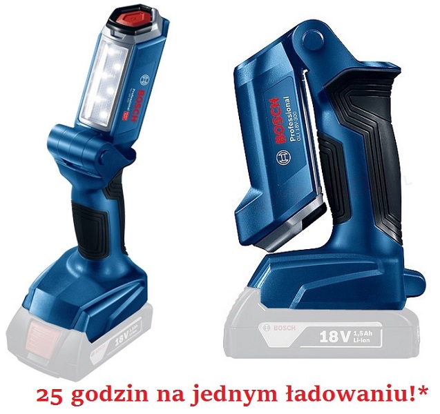 Radionička svetiljka, vrsta sijalice LED, snop svjetlosti 300lm BOSCH 0 601 4A1 100