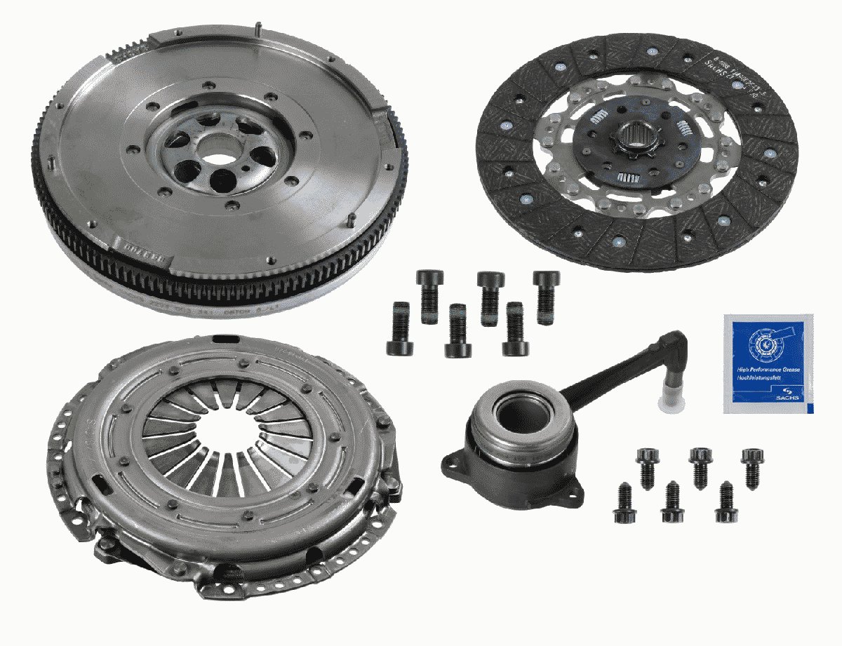 Komplet kvačila SACHS odgovara za: AUDI A3, Ford Galaxy, Seat Ibiza, Alhambra, Škoda Octavia, VW Golf IV 1,9 TDI od 1995-; SACHS 2290 601 005