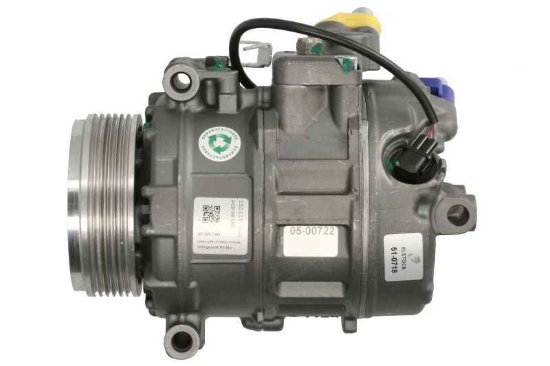 Kompresor, klima-uređaj ZA: BMW 3 (E90), 3 (E91), 3 (E92), 3 (E93) 3.0D 2004-2013, ELSTOCK ELS51-0718