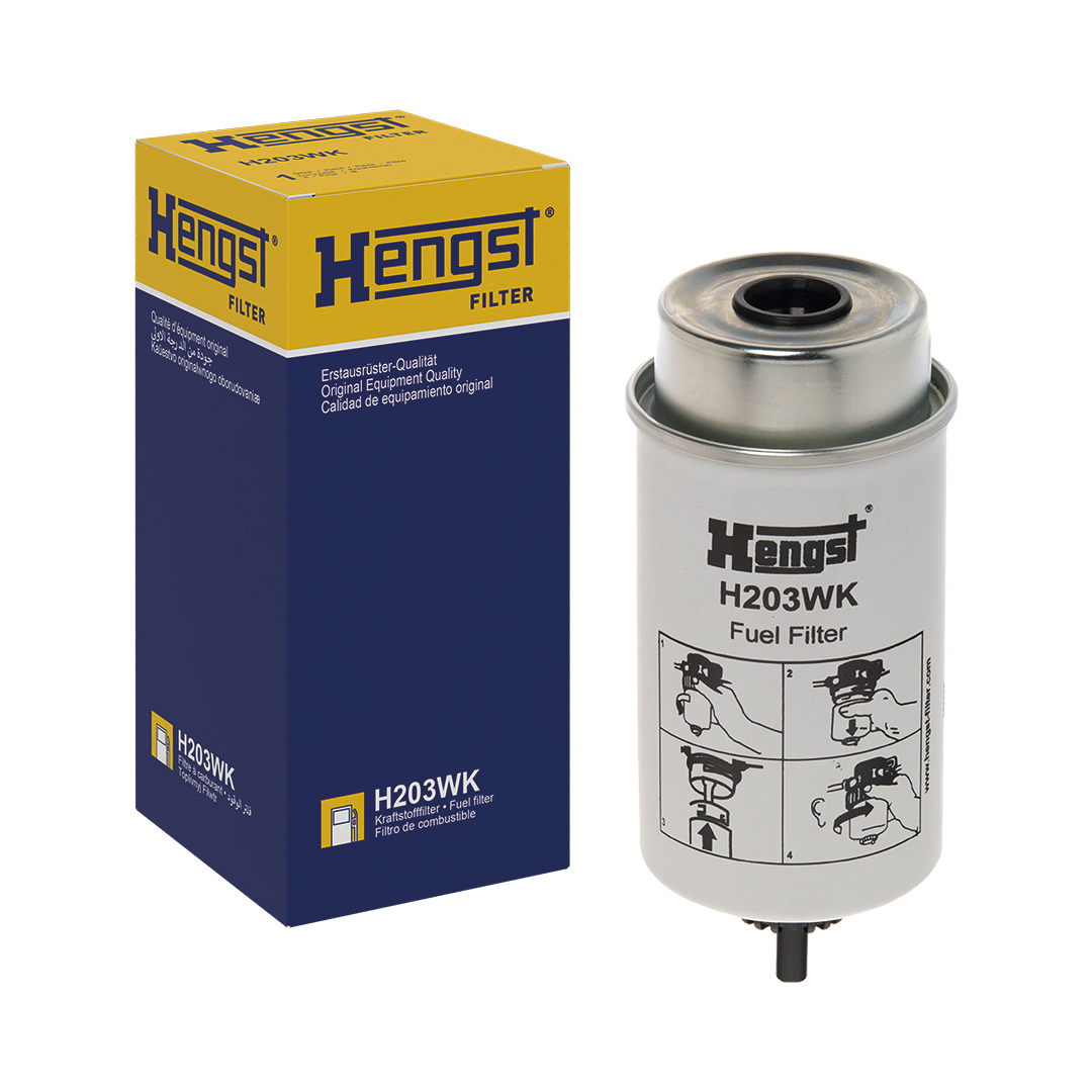 Filter goriva HENGST odgovara: FORD TRANSIT, TRANSIT TOURNEO; CASE IH MXM; NEW HOLLAND TM 675TA/FA-UHFC HENGST - H203WK