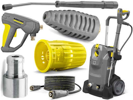 KARCHER HD 8/18-4 M, klasa; sredina, efikasnost pumpe (min/max); 760 l/sat, maksimalni radni pritisak; 270 bar, tip motora: trofazni,3-klipna aksijalna pumpa; nehrđajući klipovi; KARCHER 1.524-970.0
