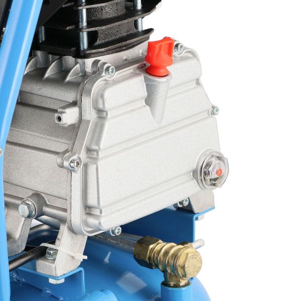Klipni kompresor AIRPRESS, nazivna snaga; 1,8kW, pritisak u barima; 8bar, spremnik; 50l, napon; 230V, učinkovitost; 288l/min, broj klipova; 1kom.,razina buke; 97dB, direktan pogon; AIRPRESS 36852