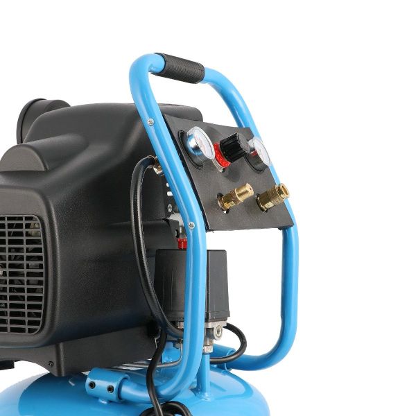 Klipni kompresor AIRPRESS, nazivna snaga; 1,8kW, pritisak u barima; 8bar, spremnik; 50l, napon; 230V, učinkovitost; 288l/min, broj klipova; 1kom.,razina buke; 97dB, direktan pogon; AIRPRESS 36852