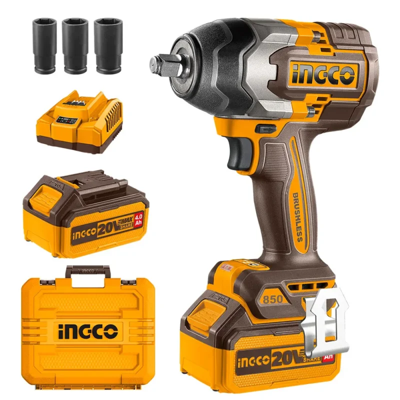 AKU UDARNI ODVIJAČ 1/2″ 850NM SUPER INGCO CIWLI2085E