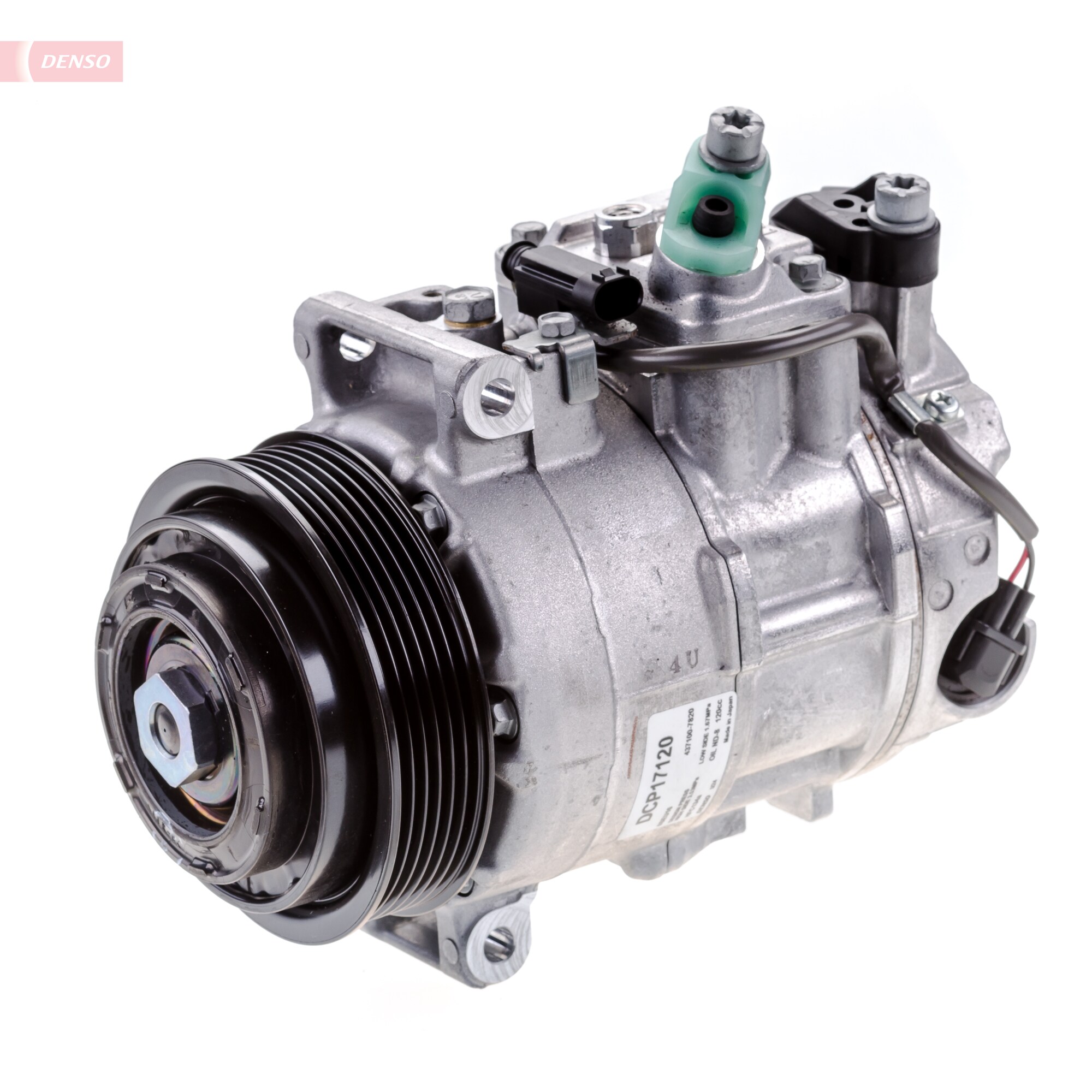 Kompresor klime 6SEU16C, promjer remenice 110mm, 12V odgovara: MERCEDES E (A207), E (C207), E T-MODEL (S212), E (W212) 5.5 DENSO-DCP17120