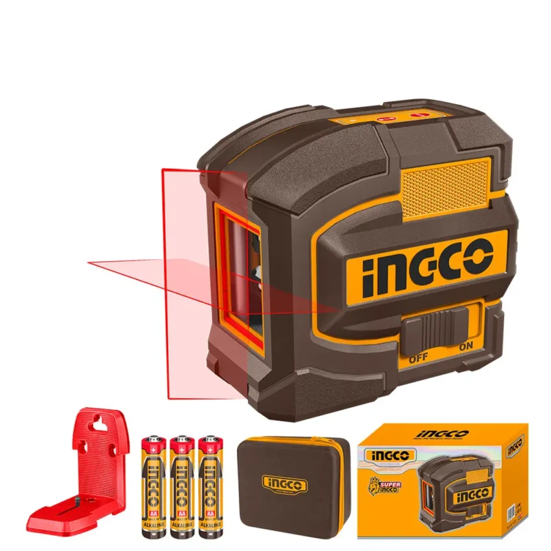 SAMONIVELIŠUĆI CRVENI LASER 0-18M INGCO HLL156503